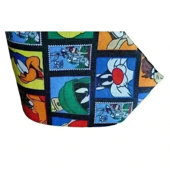 ☆ VTG 1997 Looney Tunes Neck Tie Stamp Collection Bugs Bunny & Friends. 3/$30 - Picture 7 of 9
